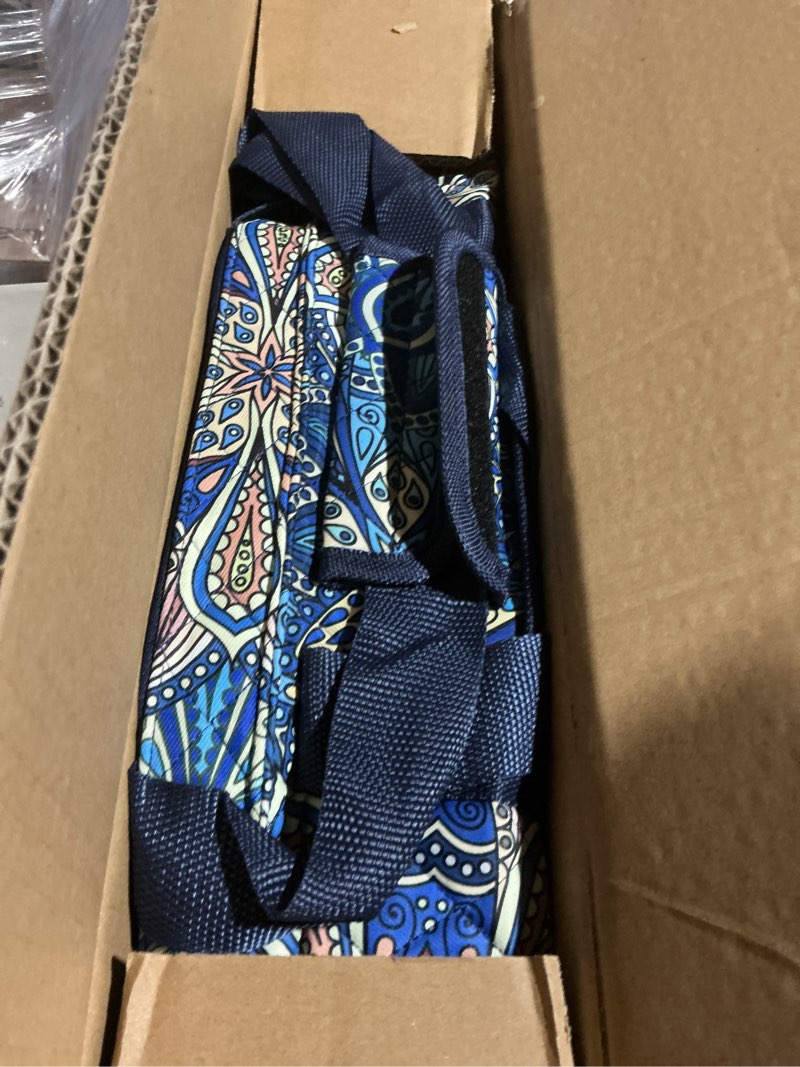 Condition photo showing As Is for Kyerlish American Mahjong Tile Set with Blue Printed Carrying Bag, 166 Premium Tiles, 4 All-in-One Color Racks/Pushers, Mah Jongg Sets, Mahjong Game Set for Travel, Christmas, Birthday Gifts Blue?blue Tiles?