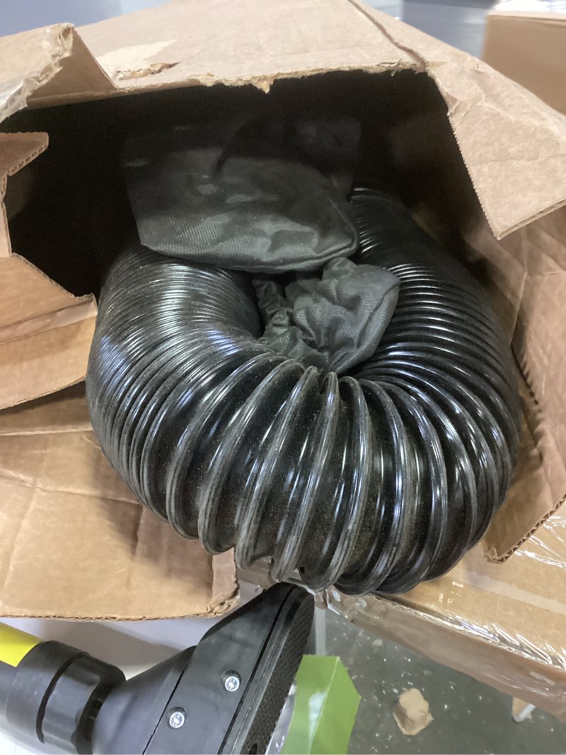 Condition photo showing Good Condition for Leaf Collector for Major Brand Leaf Blower/Vacuum/Mulcher, 8FT Hose with Adjustable Adapter Fits 2.3"-5" Ports 8 FT