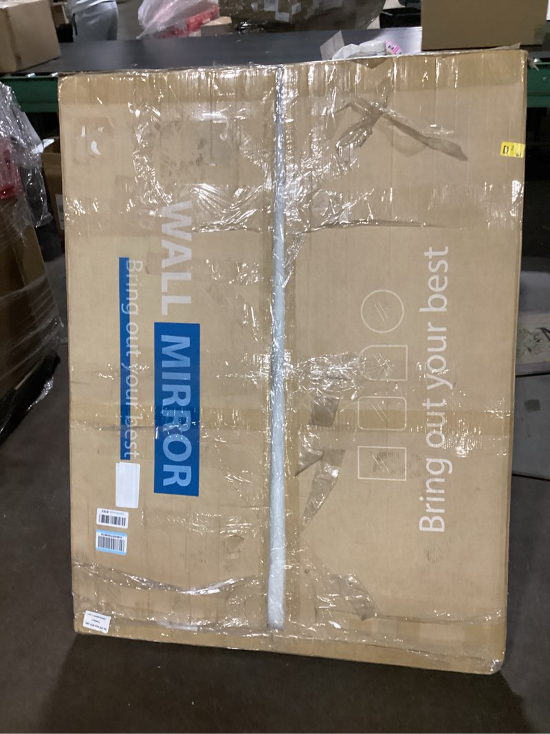 Condition photo showing Good Condition for 36"x48" LED Bathroom Mirror with Lights, Anti-Fog, Backlit + Front Lit, Dimmable, Led Vanity Mirror for Wall, Lighted Bathroom Mirror, 3 Colors, Shatter-Proof Tempered Glass White 36"x48"