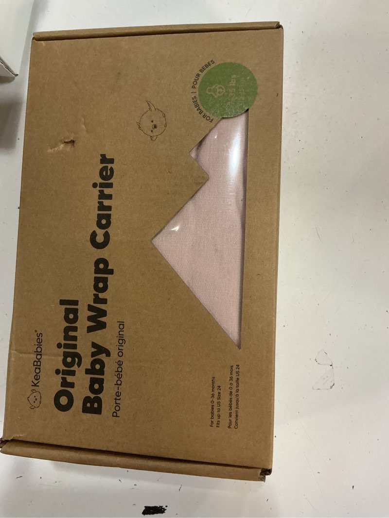 Condition photo showing New/Like New for keababies baby boys and girls baby wrap carrier