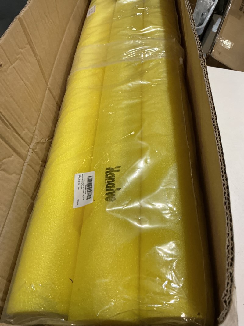 Condition photo showing Good Condition for Hanaive 6 Pcs Jumbo Pool Noodles Bulk Pool Noodles Foam Large Pre Slit Clamp Foam Protection Foam Tube Swim Noodles for Swimming Floating Craft Projects Padding Bumper 40 x 3.5 x 1 inch Yellow