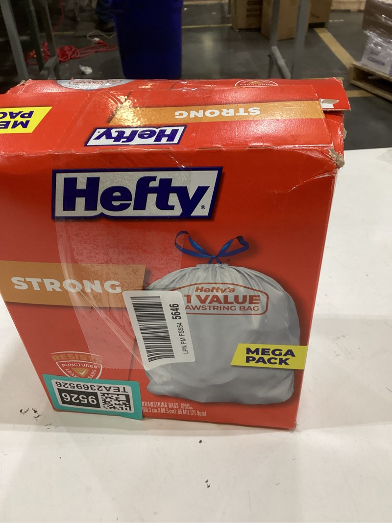 Condition photo showing New/Like New for Hefty Strong Tall Kitchen Trash Bags  Unscented  13 Gallon  90 Count