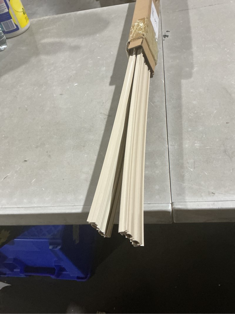 Condition photo showing Good Condition for 2 pack slide on door sweep 35-3/4 inches double bulb weatherstrip bottom seal compatible with taylor door for energy efficiency and draft protection