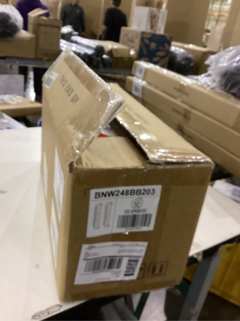 Condition photo showing New/Like New for 2 Pack 2 Light Oval 16.7" Alabaster Marble Bathroom Wall Sconce Modern Concise Style Wall Light Fixture,Gold Finish for Bedroom Hallway Bedside 16.7 Inch Gold