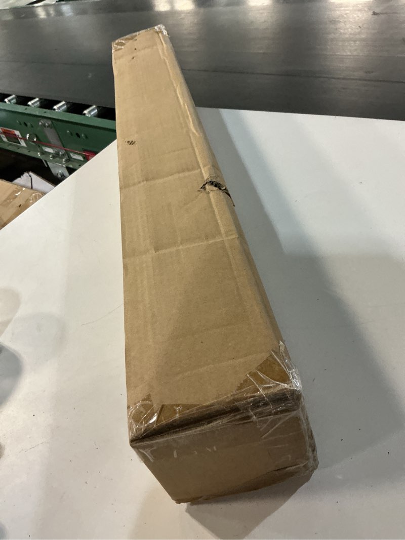 Condition photo showing New/Like New for lazblinds cordless bamboo roman shades, privacy blinds for interior windows, room darkening roll up bamboo blinds for home & patio, 36" w x 64" h, highfield teak pricacy - highfield teak 36" w x 64" h