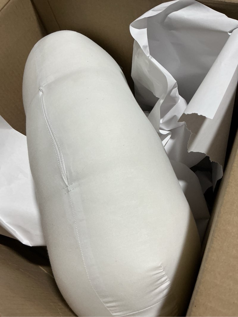Condition photo showing Good Condition for Boppy Nursing Pillow, Bare Naked - Larger, More Supportive Pillow for Breastfeeding and Bottle Feeding with Higher Lift; Baby Safety Alliance Verified Bare Naked New Nursing Pillow