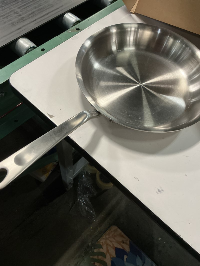 Stainless Clad Frying Pan: 10-in.