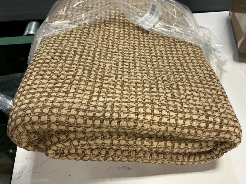 Condition photo showing Good Condition for KOZYFLY Boho Runners for Hallways 2x6 ft Washable Kitchen Runner Non Slip Rubber Backed Hall Runners Cotton Entryway Runner Rugs Floor Carpet for Indoor Backdoor Bedroom Kitchen, Tan/Orange/Brown 2' x 6' (Runner) Tan/Orange/Brown