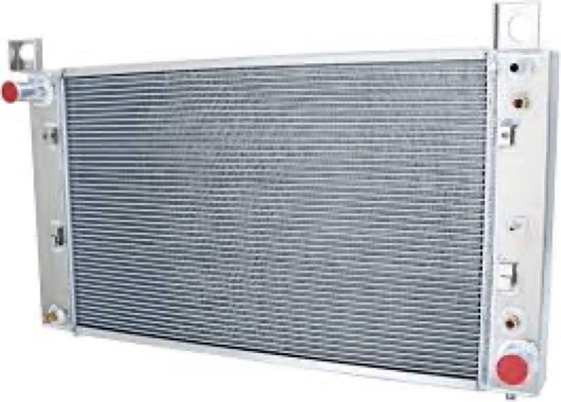 Aluminum Crossflow Radiator Compatible with 1999-2013 Chevy Suburban 1500 2500 Tahoe Avalanche GMC S