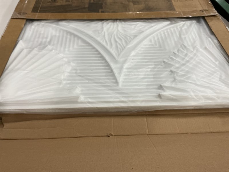 Condition photo showing New/Like New for Art3d Drop Ceiling Tiles 24x24 in White (12-Pack, 48 Sq.ft), 3D Wainscoting Panels Glue Up 2x2 24"x24" White 12