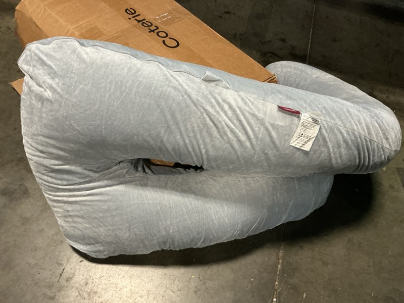 Condition photo showing Good Condition for momcozy pregnancy pillow for sleeping - u shaped full body maternity pillow | removable cover, support for back, legs, belly, hips for pregnant women, side sleeper, pregnancy gifts & essentials, 57 inch grey