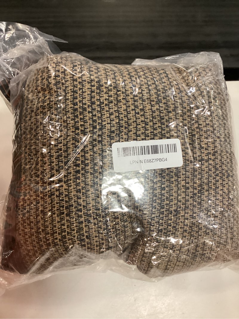 Condition photo showing New/Like New for garden shade cloth 70% sun shade cloth with grommets, [brown 4x12ft] pergola shade cover canopy, mesh tarp sun screens for patio, outdoor, garden, backyard 4x12ft brown