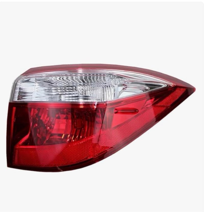 LEVANLIGHT Passenger Side Outer Rear Tail Brake Light Lamp Tail Light Compatible with 2014-2016 Toyo