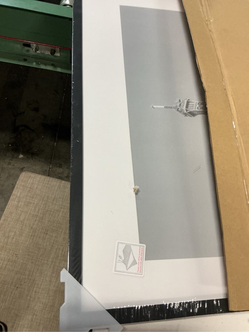 Condition photo showing New/Like New for upsimples 24x36 Poster Frame, Display Pictures 20x30 with Mat or 24 x 36 Without, Wall Hanging Picture Frames, Black, 1 Pack Black 24x36