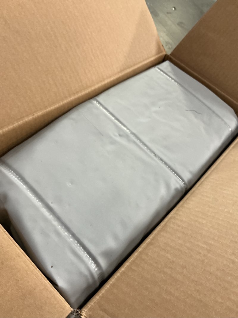 Condition photo showing As Is for intex 15" essential rest dura-beam airbed mattress with internal pump included - queen
