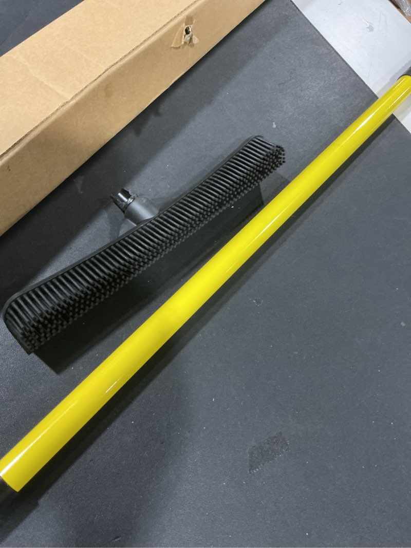 Condition photo showing Good Condition for FURemover Original Pet Hair Rubber Broom with Squeegee, with 58" Telescopic Handle for Carpet, Tile and Hardwood Furemover Original Broom