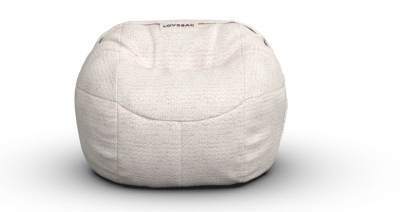 BCU Bean Bag Cover Comfy Beanbag Chair for Adults Without Filler Faux Fur Floor Chair Lazy Sofa Cove