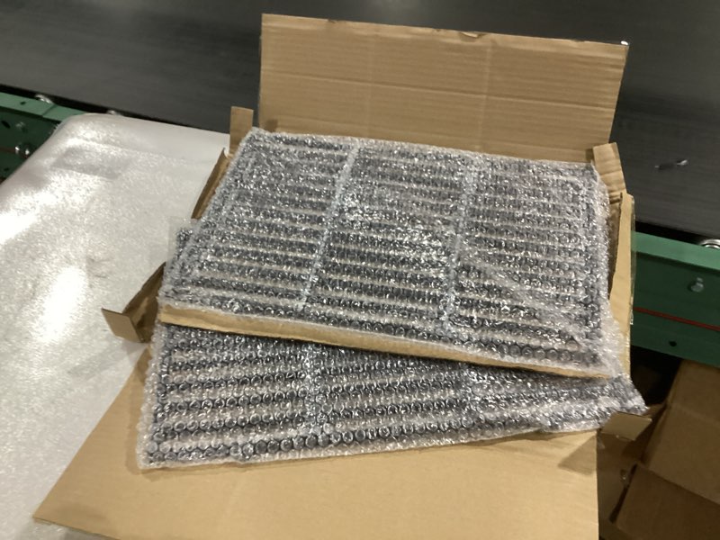 Condition photo showing New/Like New for 7638 Grill Grates for Weber Spirit I & II 300 Series, 17.5" Cast Iron Grates Replacement Parts for Weber E-310 E-330 S-310 S-315 Spirit 700 Genesis 1000-3500 Genesis Silver/Gold B & C, 2 Pack 7638 Grate for Spirit 300 Series