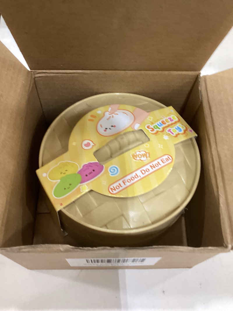 Condition photo showing Good Condition for dumpling squishy mystery box, dumplings squeeze stress balls for kids & adults, sensory fidget toys for anxiety relief, crazy fun squishy dumpling ideal gift for boys,girls,teens(green)