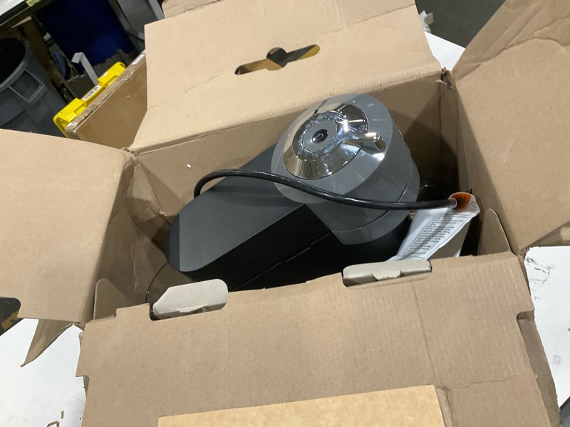 Condition photo showing As Is for Nespresso Vertuo Next Coffee and Espresso Maker, Machine Only, 1260 watts, Dark Gray Machine Only Dark Gray