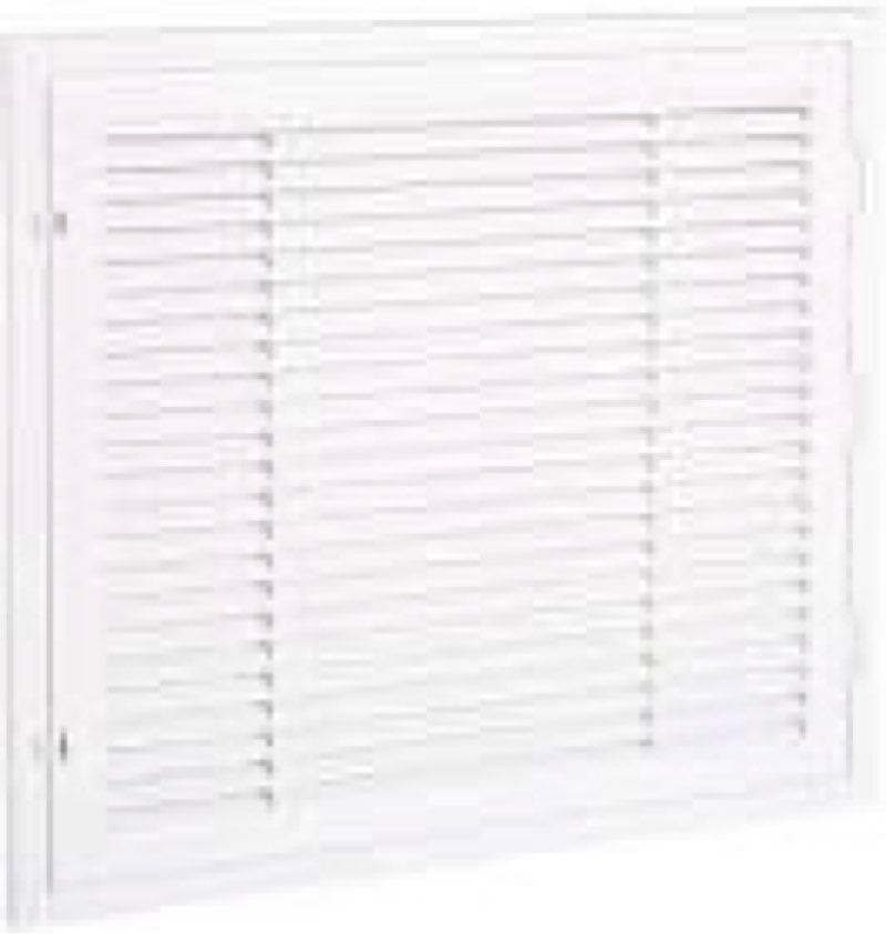 ht-2x2-rtn quick connect 2 x 2 ft. plastic louvered return