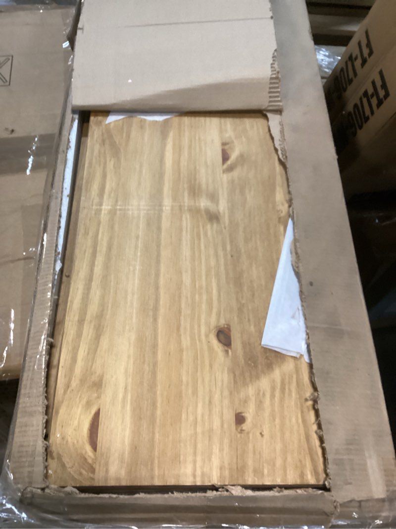 Condition photo showing Good Condition for OS Home and Office Furniture Cottage Series Wood Hall Table Console in Brown Corona Brown