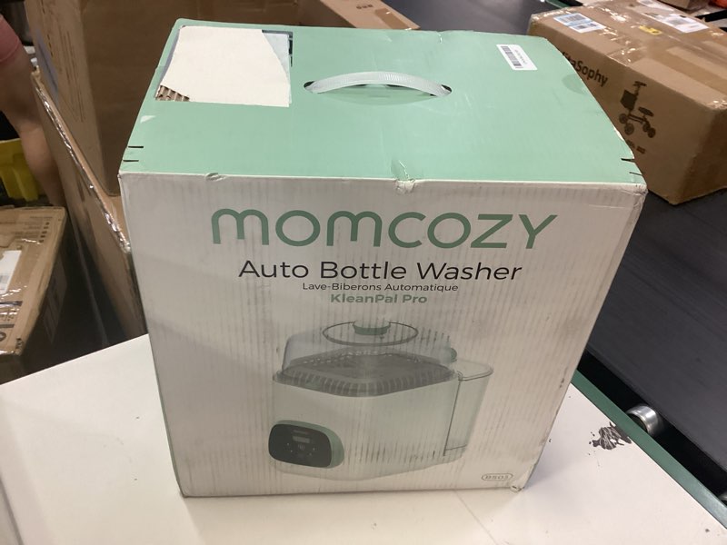 Condition photo showing New/Like New for momcozy kleanpal pro baby bottle washer, sterilizer & dryer - all-in-one cleaning machine for bottles, pump parts & baby essentials - time-saving & effortless care