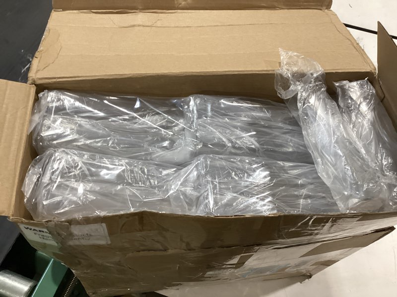 Condition photo showing Good Condition for 100 pcs plastic bud vases in bulk clear small flowers vases for centerpieces wedding decorations home banquet formal dinners party table decor office ornaments (1.2 * 5.5inch,pattern) 5.51 x 1.18 x 1.18 inches pattern 100