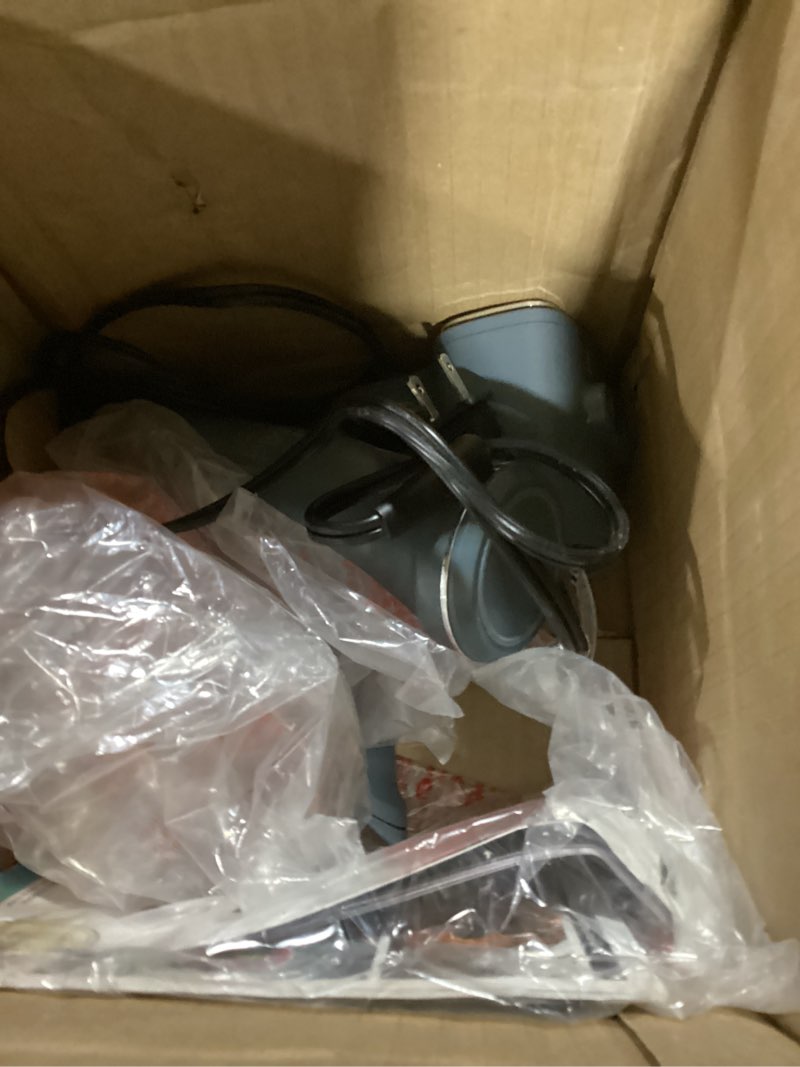 Condition photo showing As Is for Ninja CI105BRN Foodi Power Mixer System, 750-Peak-Watt Immersion Blender and Hand Mixer, EasyGlide Beaters, Dough Hooks, 3-Cup Blending Vessel, Sea Salt Gray Grey