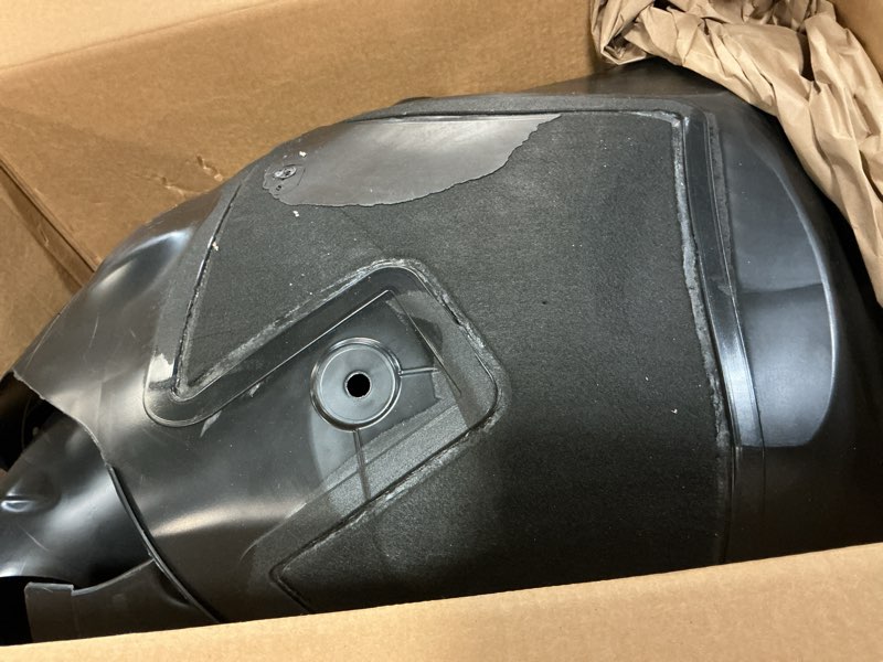Condition photo showing Good Condition for nlqr front right passenger side fender liner/inner wheel liner compatible with tesla model y 2020-2023, replace 1492614-00-a 1492614-00-c 1492614-00-d 149261400a