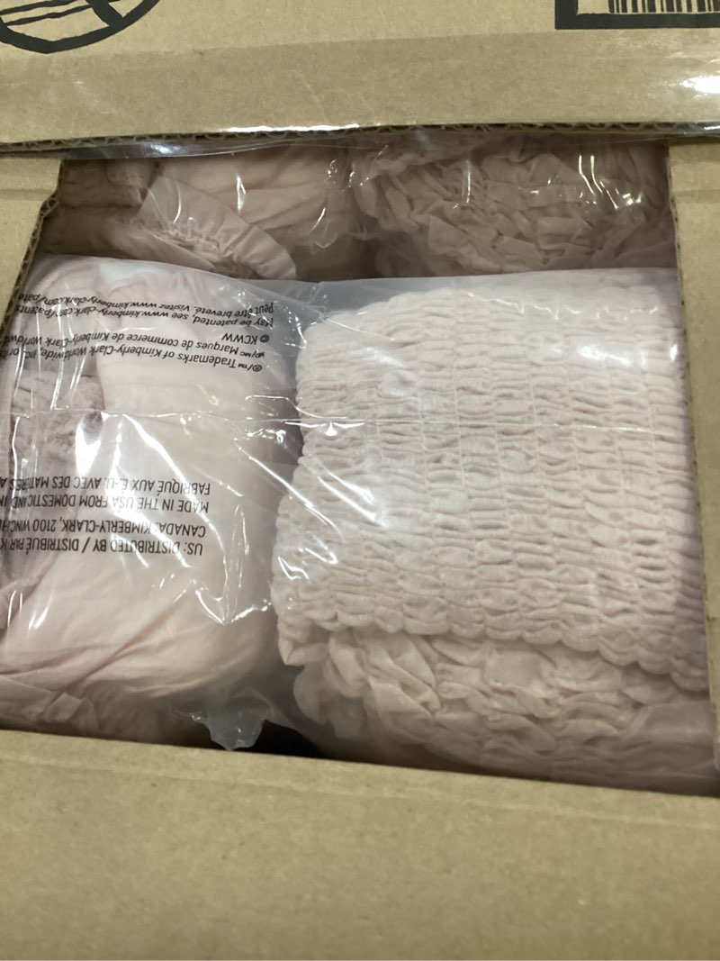 Condition photo showing New/Like New for Depend Fresh Protection Adult Incontinence & Postpartum Underwear for Women - Maximum Absorbency - XL - Blush - 68ct