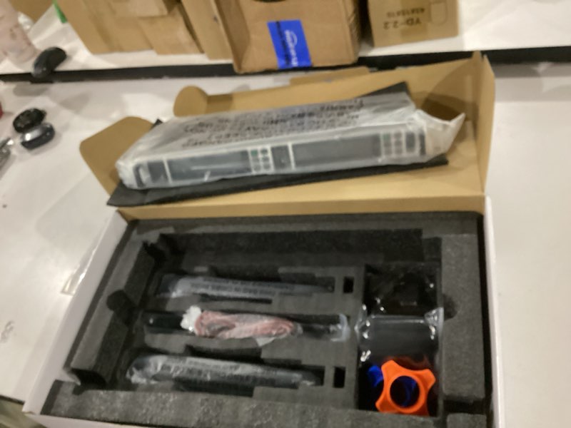 Condition photo showing New/Like New for professional uhf wireless microphone system, dual channel 530–580mhz with 2 metal handheld mics, multi-channel uhf system, 500ft range, for karaoke, meeting, party q8019