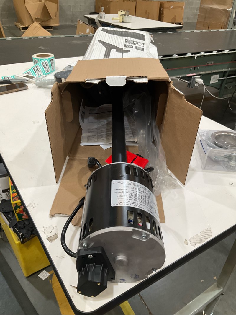 Condition photo showing Good Condition for zoeller 1/2-hp 115-volt 65-gpm cast iron pedestal sump pump
