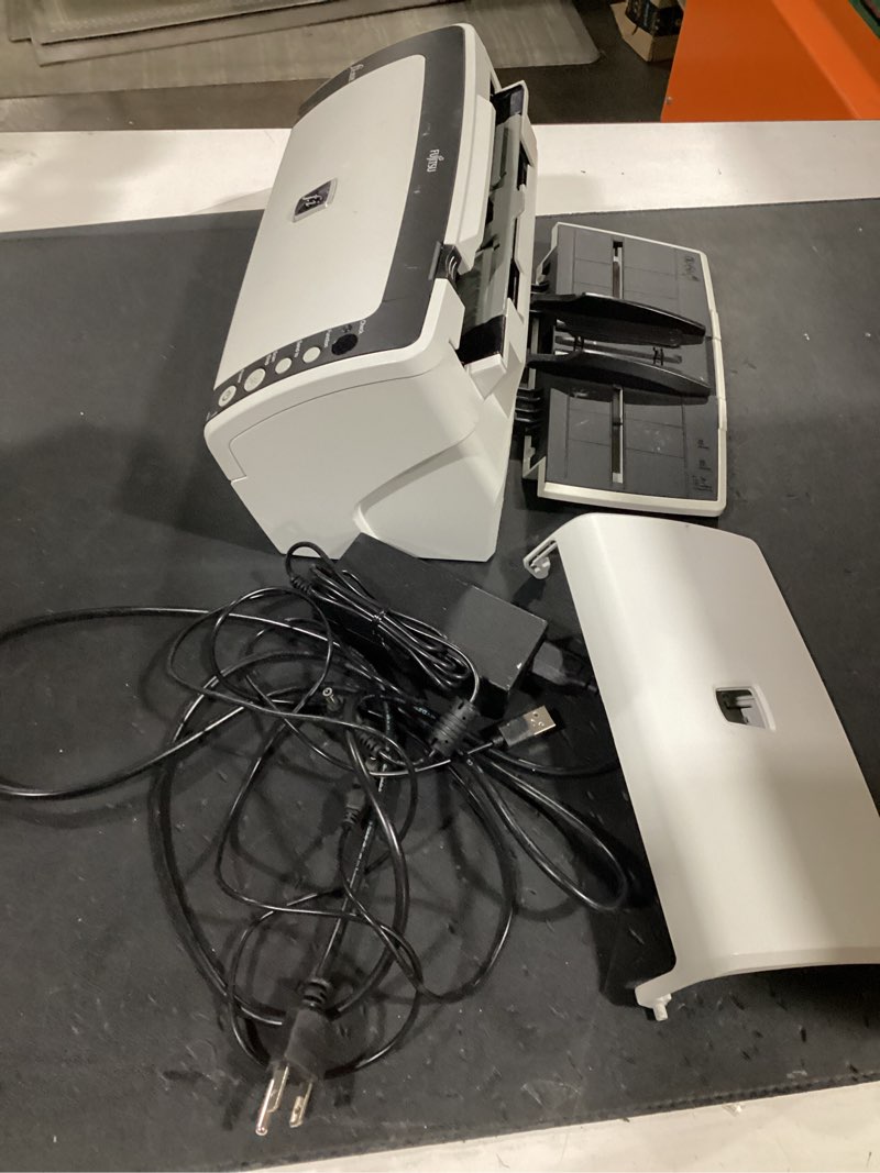 Condition photo showing As Is for fujitsu fi-6130 sheetfed scanner - 24 bit color - 8 bit grayscale - 600 dpi optical - usb - energy star compliance (renewed)