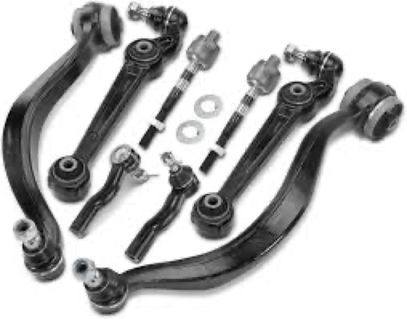Titaniarm 10pcs Suspension Kits | Front upper Control Arm and Ball Joint Assembly Compatible with 19