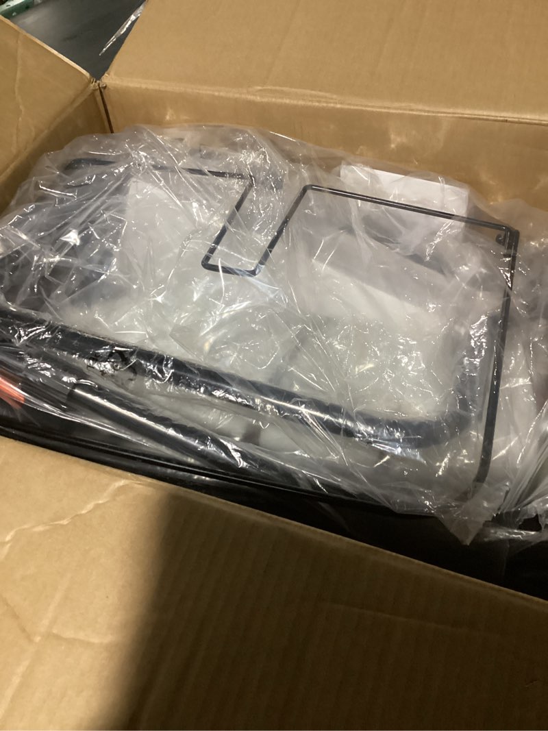 Condition photo showing As Is for LawnMaster GVB1316 Electric 16” 13 Amp Dethatcher and Scarifier with 12 Gallon Collection Bag 16-Inch