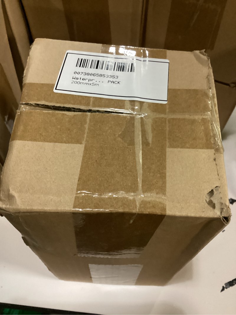 Condition photo showing New/Like New for butyl tape waterproof tape aluminum foil tape tape 200mm(w) x 5m(l) x 1.2mm(t)  waterproofing in toilets  pipelines  roof cracks  rvs  sunshades  windows  boat floors  swimming pools other