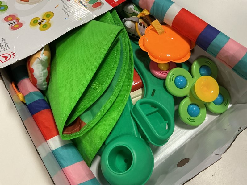 Condition photo showing Good Condition for Baby Gym & Play Mat, Tummy Time & Activity Mat Toys, Infant to Toddler Play Piano Mat, 0-12 Months (Green)