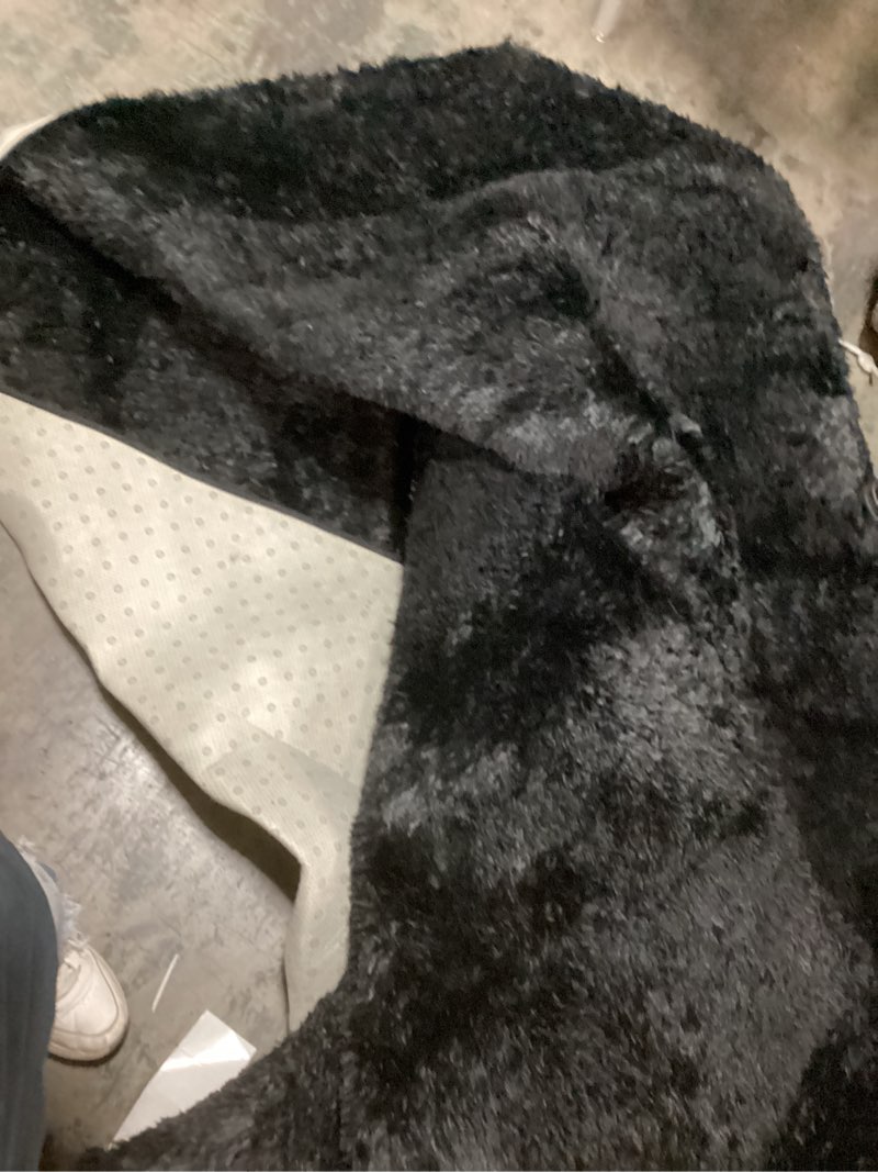 Condition photo showing Good Condition for (Similar)FinRe?c 6x9 Feet Black Rugs for Bedroom Living Room, Plush Shag Area Rug, Non-Slip Fluffy Furry Rug for Nursery Kids Room Dorm Room Home Decor, Indoor Shaggy Floor Carpet