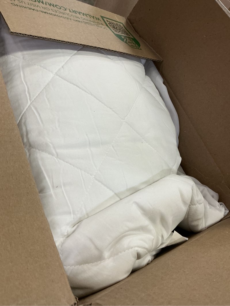 Condition photo showing As Is for Heated Mattress Pad Queen Size,Dual Controller Electric Mattress Pad with Preheat Functions,Bed Warmer with 12 Heat Settings & 1-12 Hours Auto Shut Off,Machine Washable(60"x80",White) White Queen