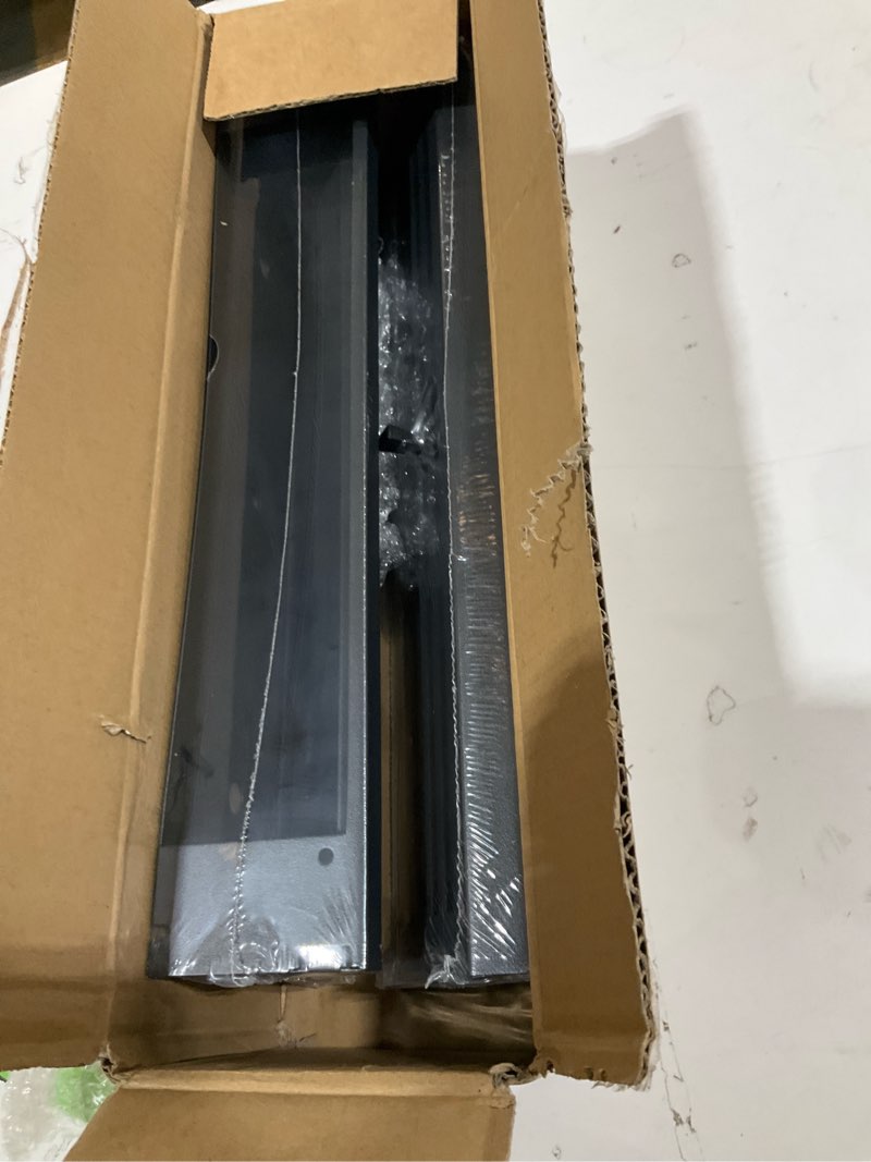 Condition photo showing Good Condition for yaocom 2 pcs 15 inch baseboard register duct opening size vent covers for home floor diffuser wall corner baseboard air covers floor diffuser including screws easy installation(black,stripes) black 15 inch stripes