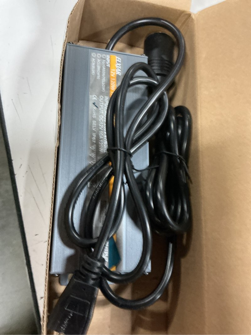 Condition photo showing Good Condition for 12v 10a 120w ac to dc converter ip67 waterproof power adapter 110v-220v to 12 volt transformer for car fridge air compressor vacuum inflator fan