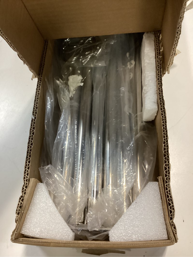 Condition photo showing Good Condition for 12" x 24"Commercial Stainless Steel Wall Mounted Shelf with 10 Hooks for Hanging Pots and Pans - Ideal for Storage in Restaurants, Kitchens, Homes, and Hotels