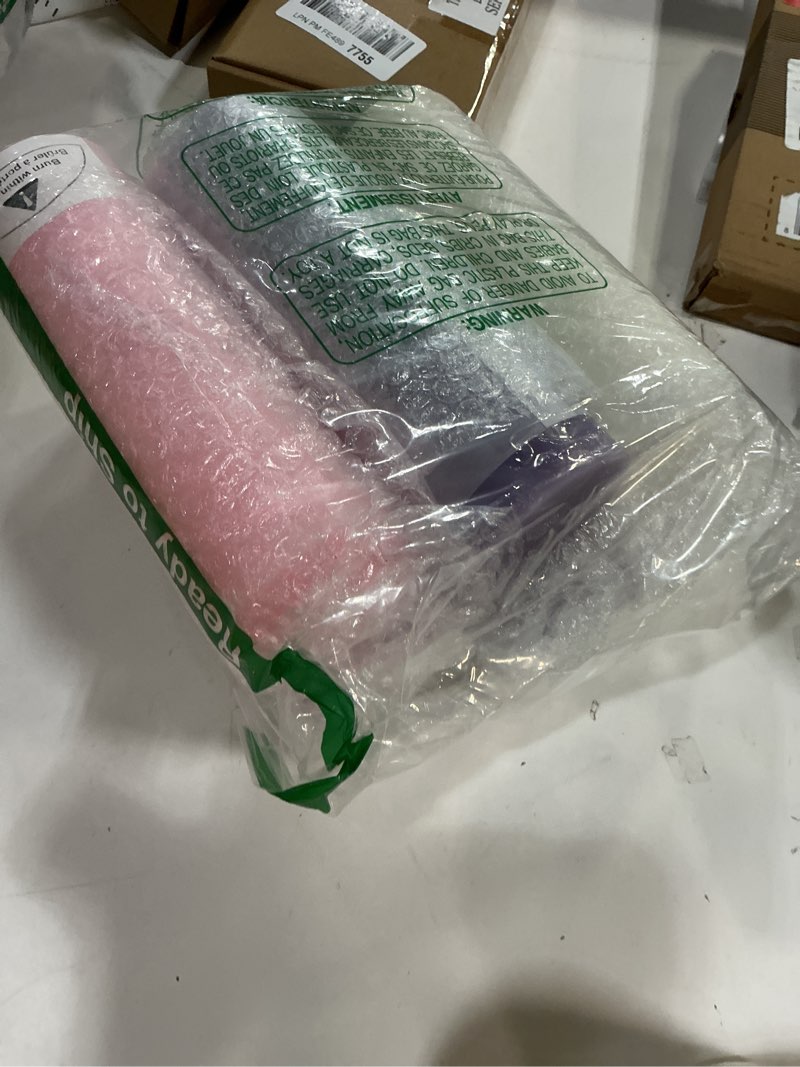 Condition photo showing New/Like New for Cindeer 3 x 8 Inch Advent Candles Set of 5 for Advent Wreaths Candle Holder Votive Purple Pink Christmas Pillar Scented Candles for Seasonal Celebration Home Church 3 x 8 Inch Purple Pink