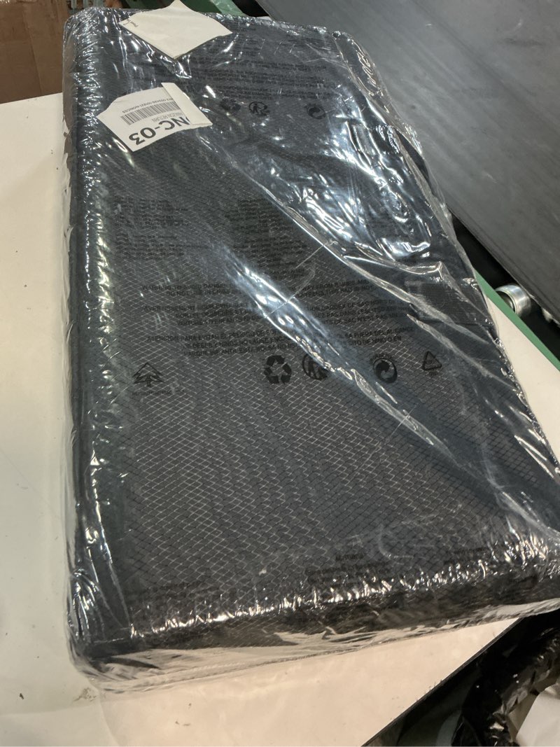 Condition photo showing New/Like New for genimo 8' x 10' outdoor rug patio waterproof, reversible plastic straw area rugs mat for camper decor, outside carpet for camping, rv, deck, porch, picnic, beach, balcony, black & grey lantern/black&gray 8' x 10' (rectangular)