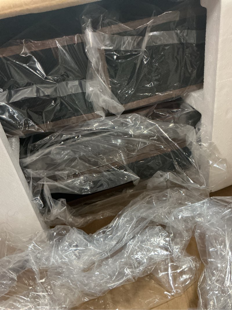 Condition photo showing Good Condition for Vinyl Record Player with Dual Stereo Bookshelf Speakers Vintage Turntable with Bluetooth Wireless Playback Belt Drive 3-Speed Playback Record Player Support RCA Out Auto Stop Wooden