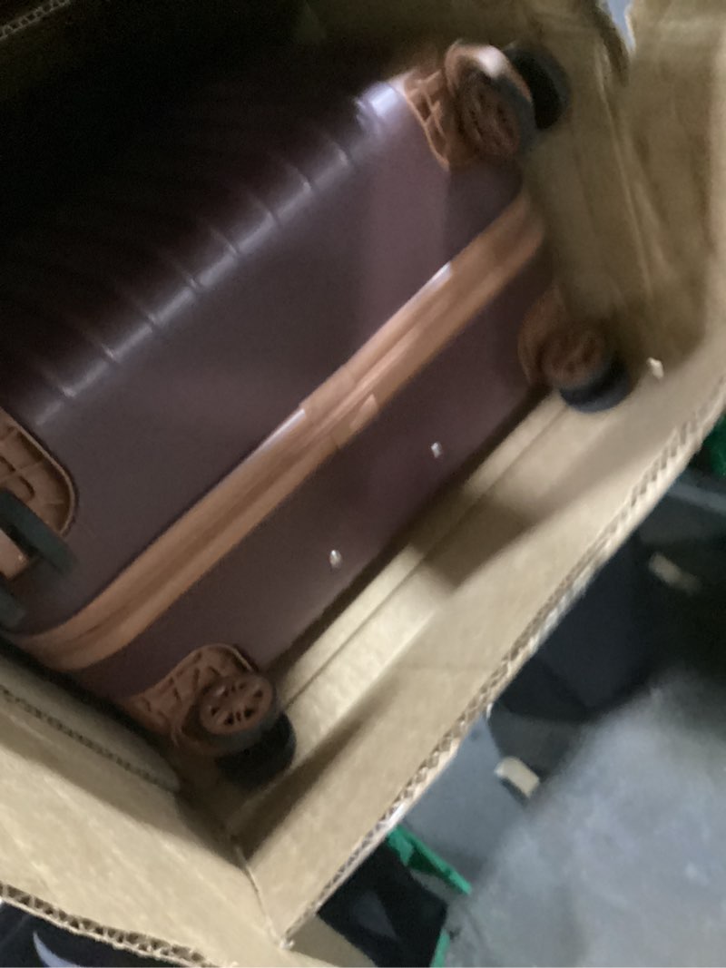 Condition photo showing Good Condition for luggage sets 5 piece suitcases with wheels, suitcase set abs hard case luggage with tsa lock spinner wheels durable travel luggage beige