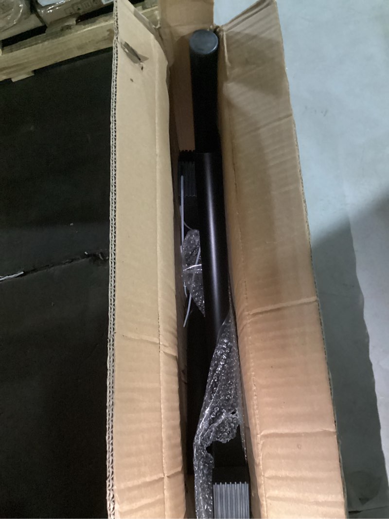 Condition photo showing Good Condition for adjustable walking pad handle only, 19.7 inch wide, 46 inch max height, black/red