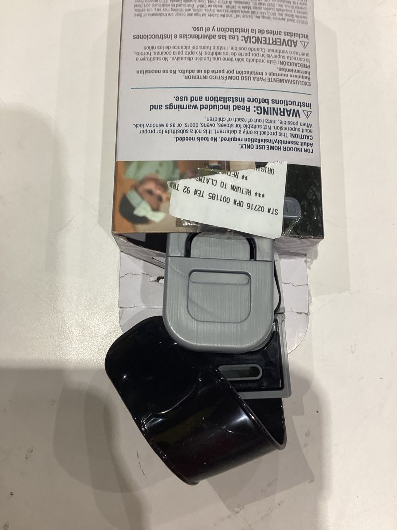 Condition photo showing New/Like New for safety 1st black plastic appliance latch 2 pk