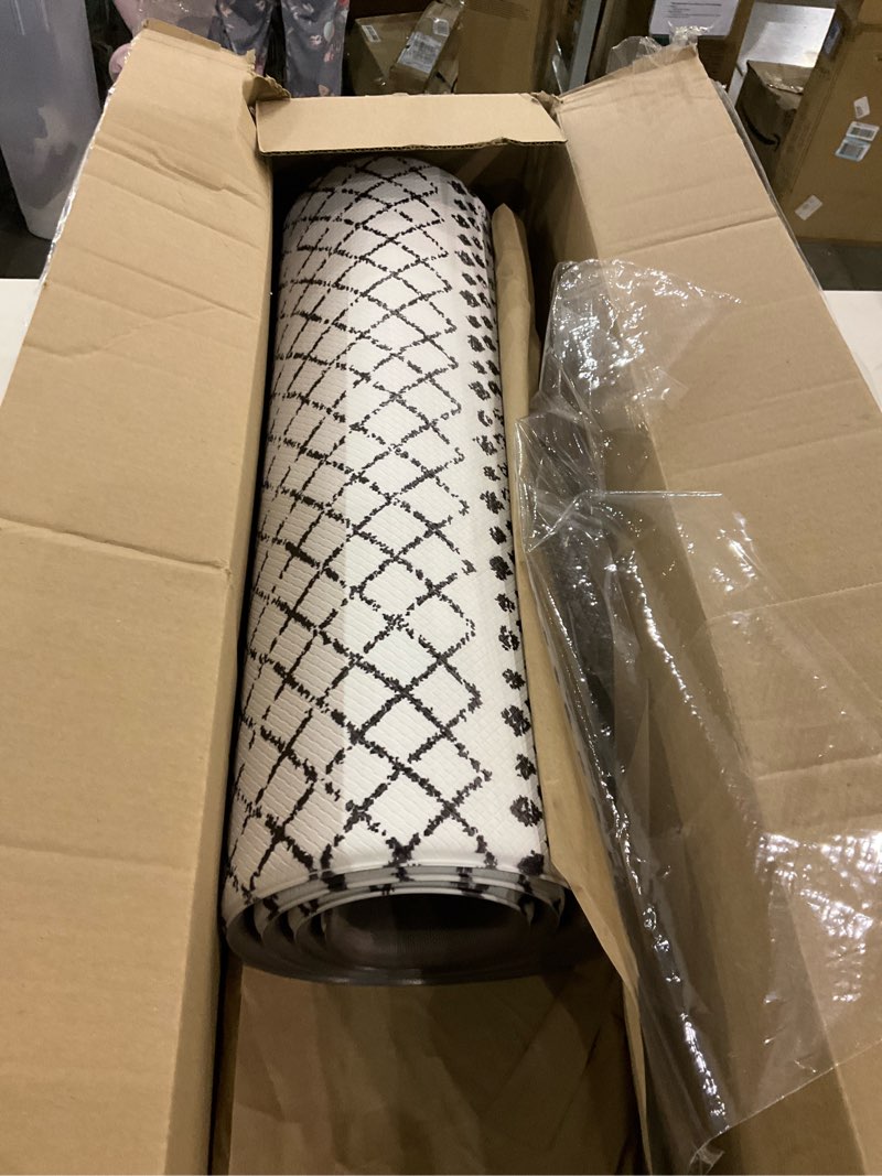 KIMODE Kitchen Mats for Floor Anti Fatigue, Geometric Kitchen Runner Rugs Non Slip, Padded Kitchen F